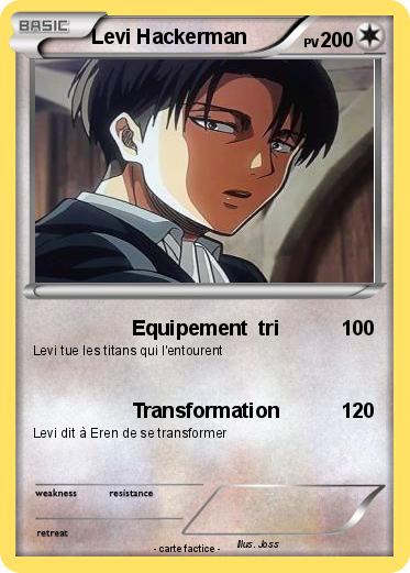 Pokemon Levi Hackerman
