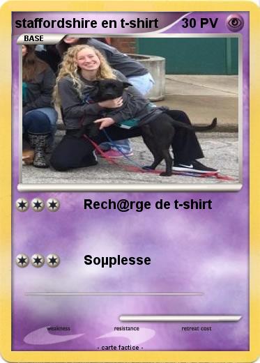 Pokemon staffordshire en t-shirt