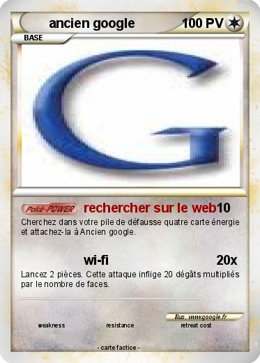 Pokemon ancien google