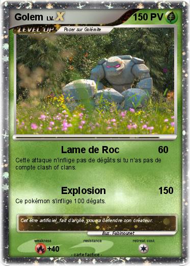 Pokemon Golem