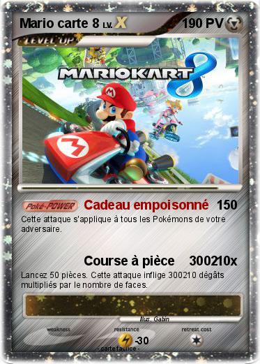 Pokemon Mario carte 8