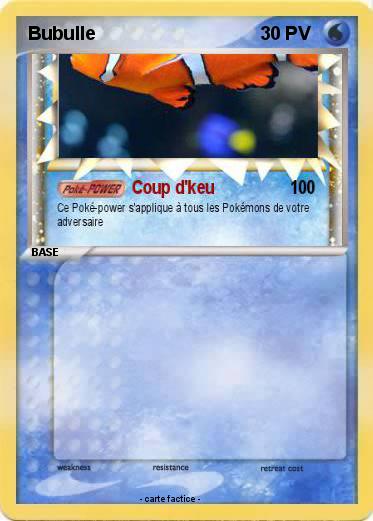 Pokemon Bubulle