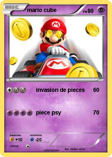 Pokemon mario cube