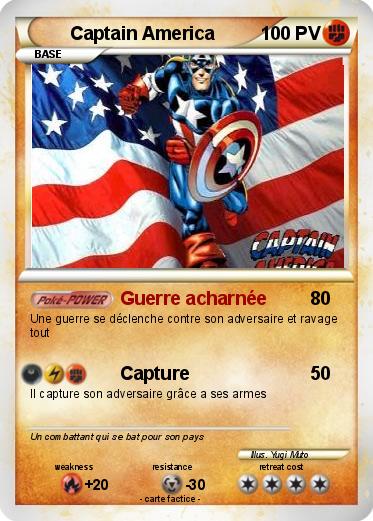 Pokemon Captain America