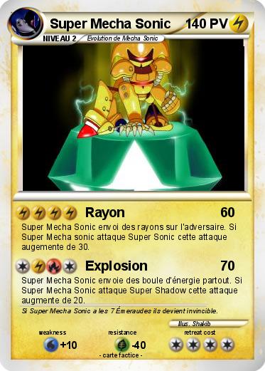 Pokemon Super Mecha Sonic