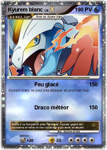 Pokemon Kyurem blanc