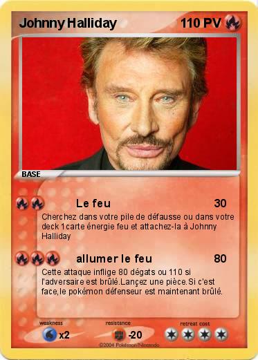Pokemon Johnny Halliday