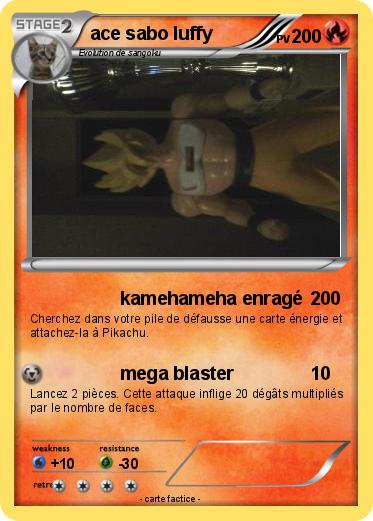 Pokemon ace sabo luffy