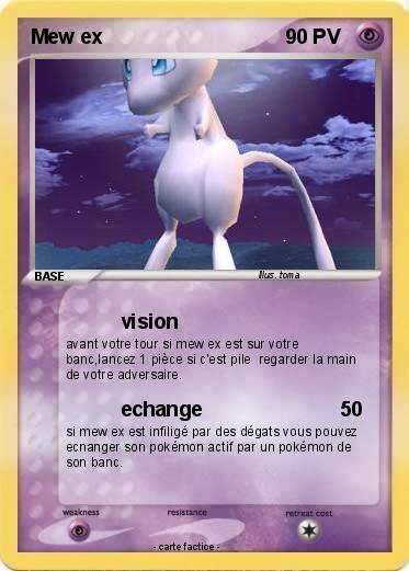 Pokemon Mew ex