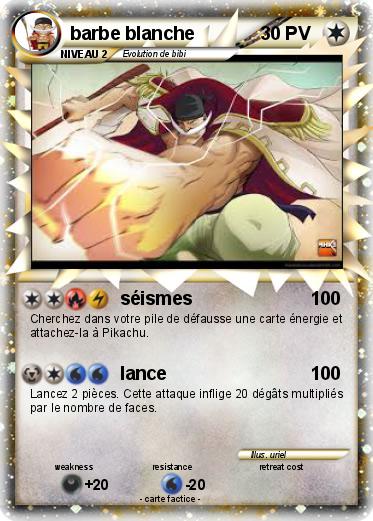 Pokemon barbe blanche