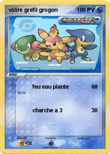 Pokemon volire grefil grogon