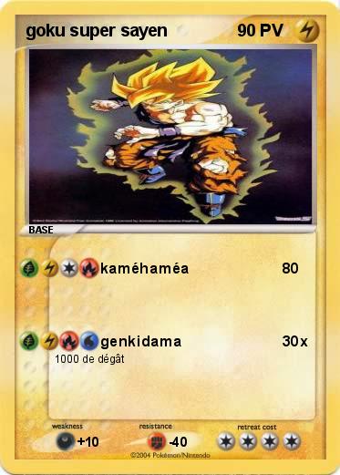 Pokemon goku super sayen