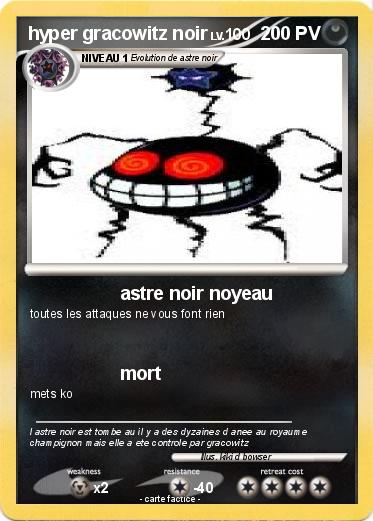 Pokemon hyper gracowitz noir