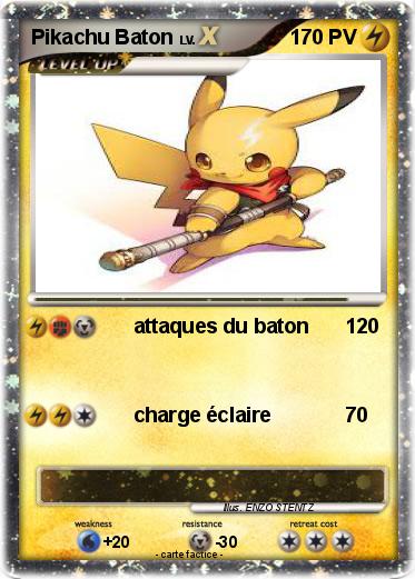 Pokemon Pikachu Baton