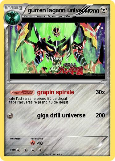 Pokemon gurren lagann universe