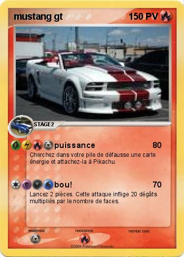 Pokemon mustang gt