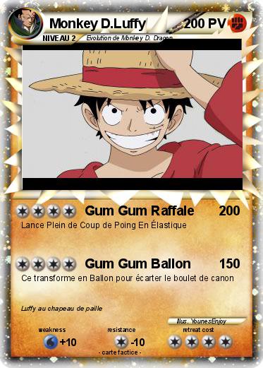 Pokemon Monkey D.Luffy