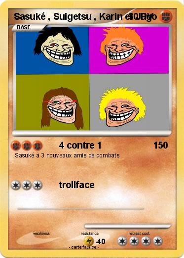 Pokemon Sasuké , Suigetsu , Karin et Jûgo