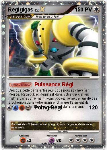 Pokemon Regigigas