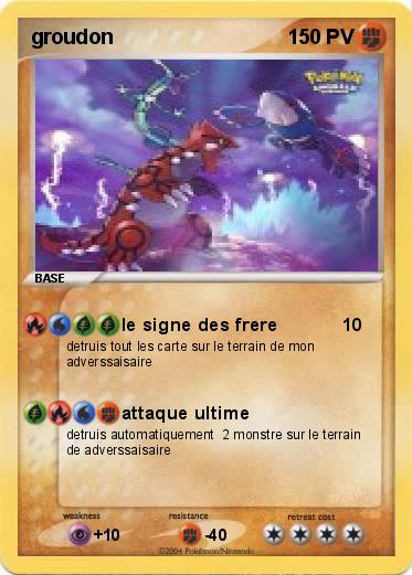 Pokemon groudon 