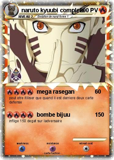 Pokemon naruto kyuubi complete