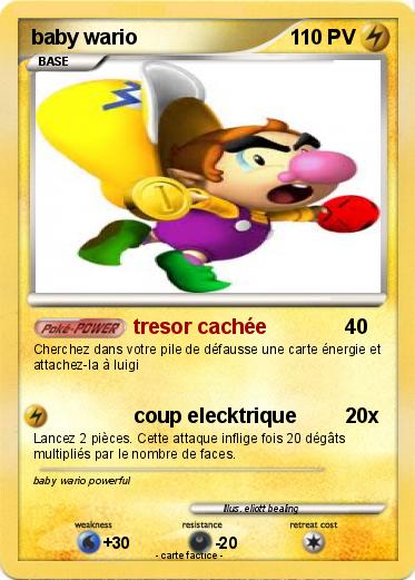 Pokemon baby wario