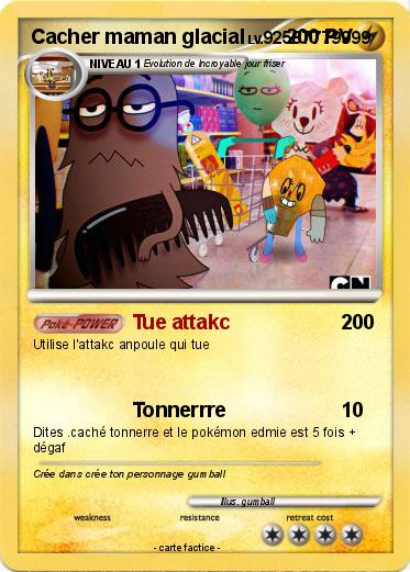 Pokemon Cacher maman glacial