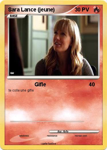 Pokemon Sara Lance (jeune)