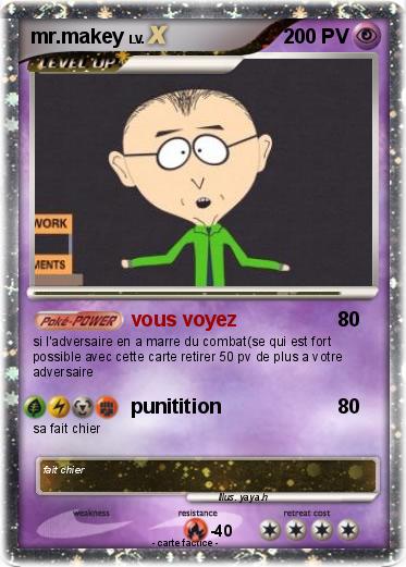 Pokemon mr.makey