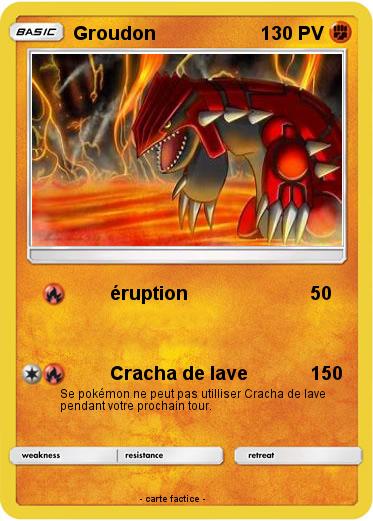 Pokemon Groudon