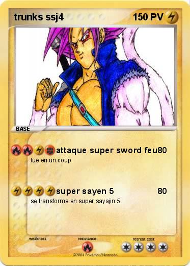 Pokemon trunks ssj4