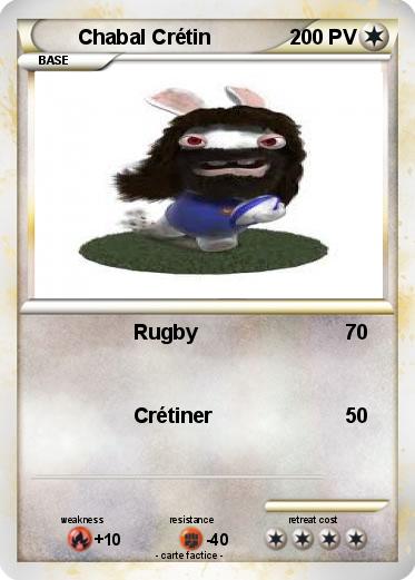 Pokemon Chabal Crétin