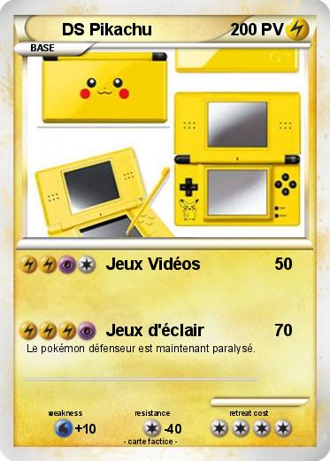 Pokemon DS Pikachu