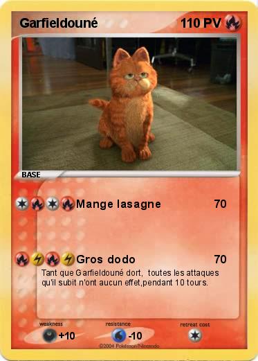 Pokemon Garfieldouné