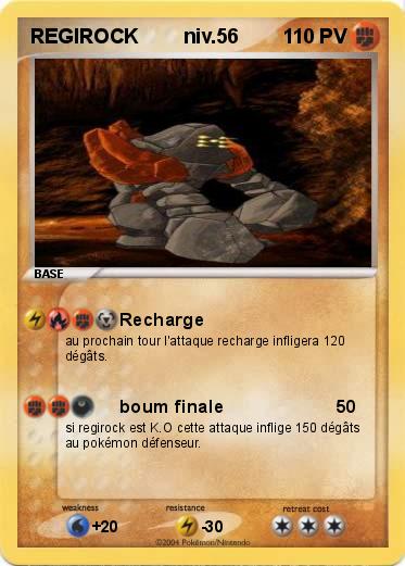 Pokemon REGIROCK        niv.56