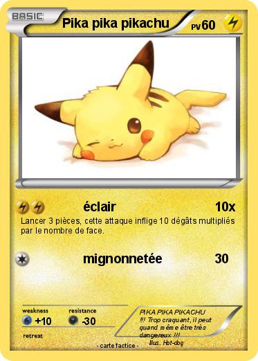Pokemon Pika pika pikachu