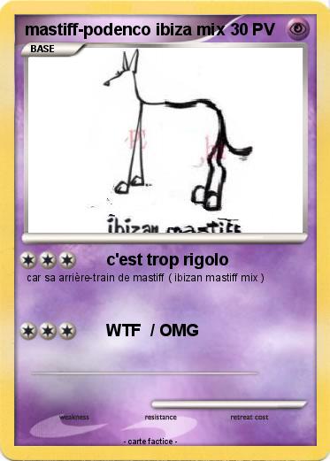 Pokemon mastiff-podenco ibiza mix