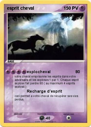 Pokemon esprit cheval