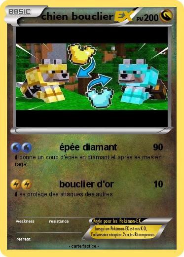 Pokemon chien bouclier