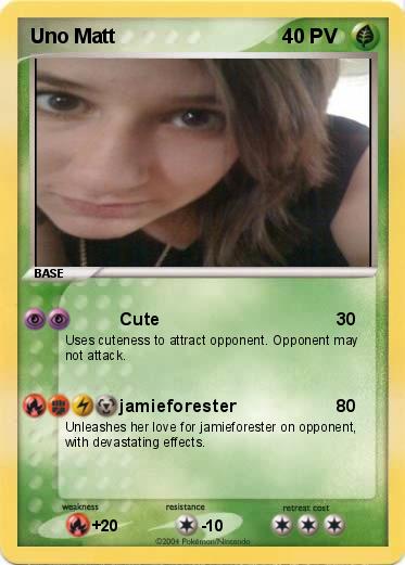 Pokemon Uno Matt