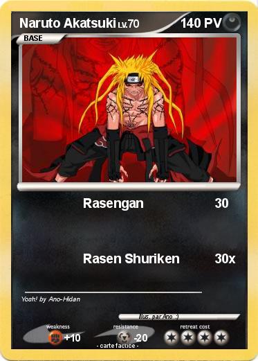 Pokemon Naruto Akatsuki