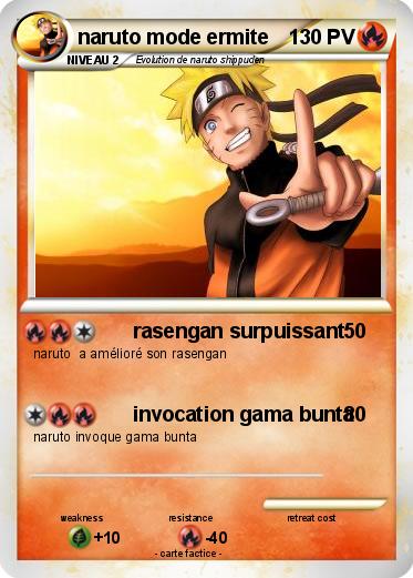 Pokemon naruto mode ermite