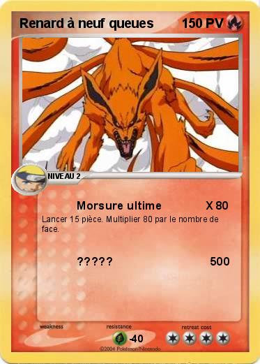 Pokemon Renard à neuf queues