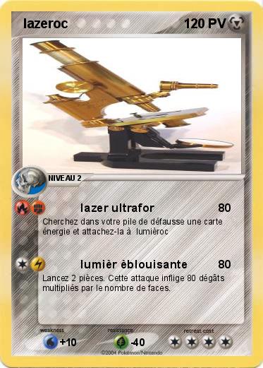 Pokemon  lazeroc