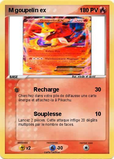 Pokemon M goupelin ex