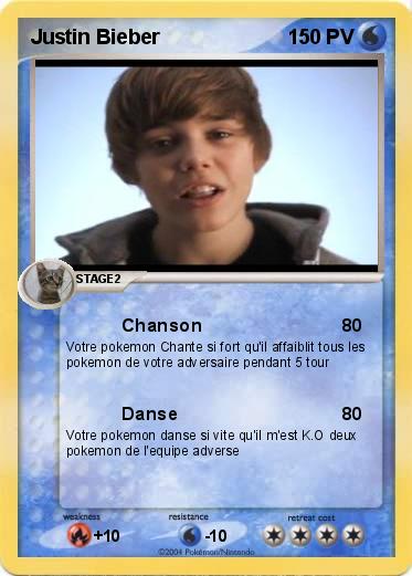 Pokemon Justin Bieber