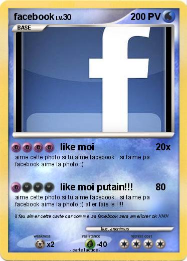 Pokemon facebook