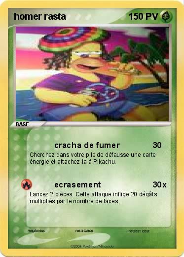 Pokemon homer rasta