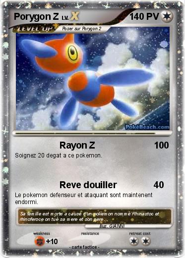 Pokemon Porygon Z