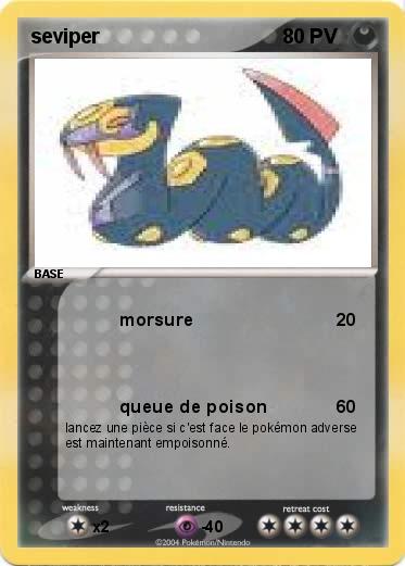 Pokemon seviper